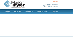 Desktop Screenshot of masontayler.com